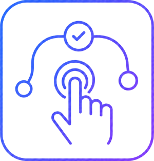 Custom Software Development Company for Web & Apps 8 Neapyre smooth user experience icon with interactive touch workflow